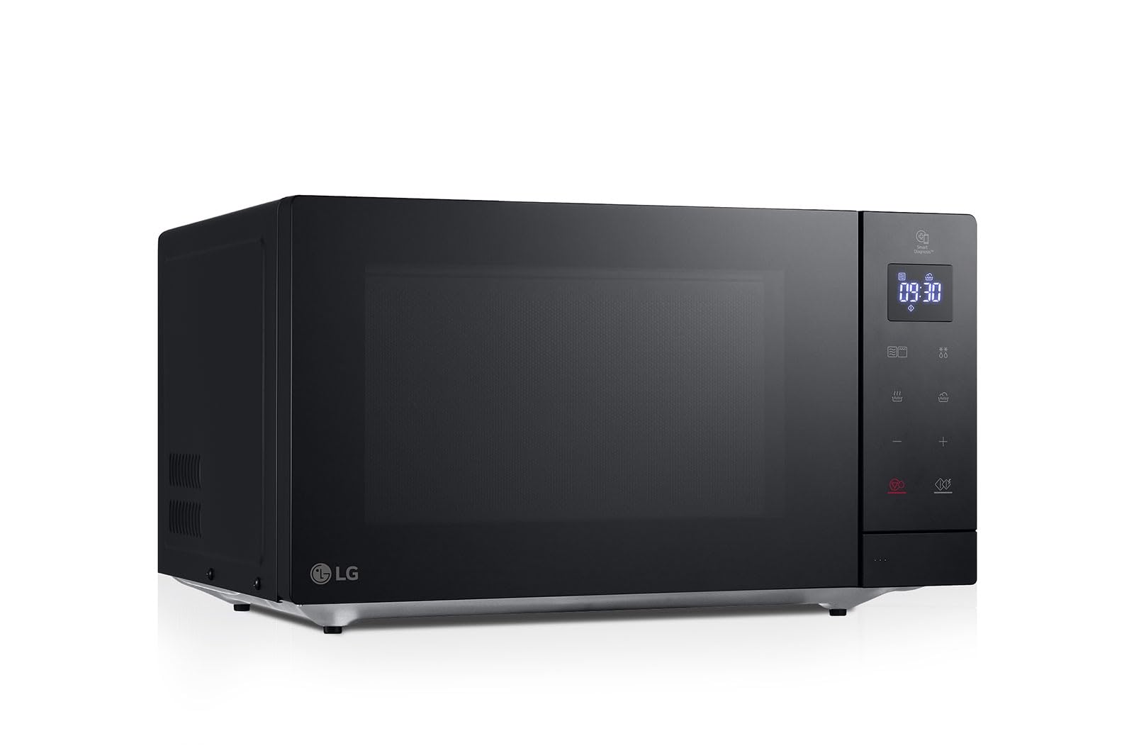 LG ميكروويف MH7032JAS مع شواية وشاشة LED، 30 لتر و900 واط، 5 مستويات طاقة، وظيفة شواء 1000 واط، طهي أسرع، طعم محايد، سهل