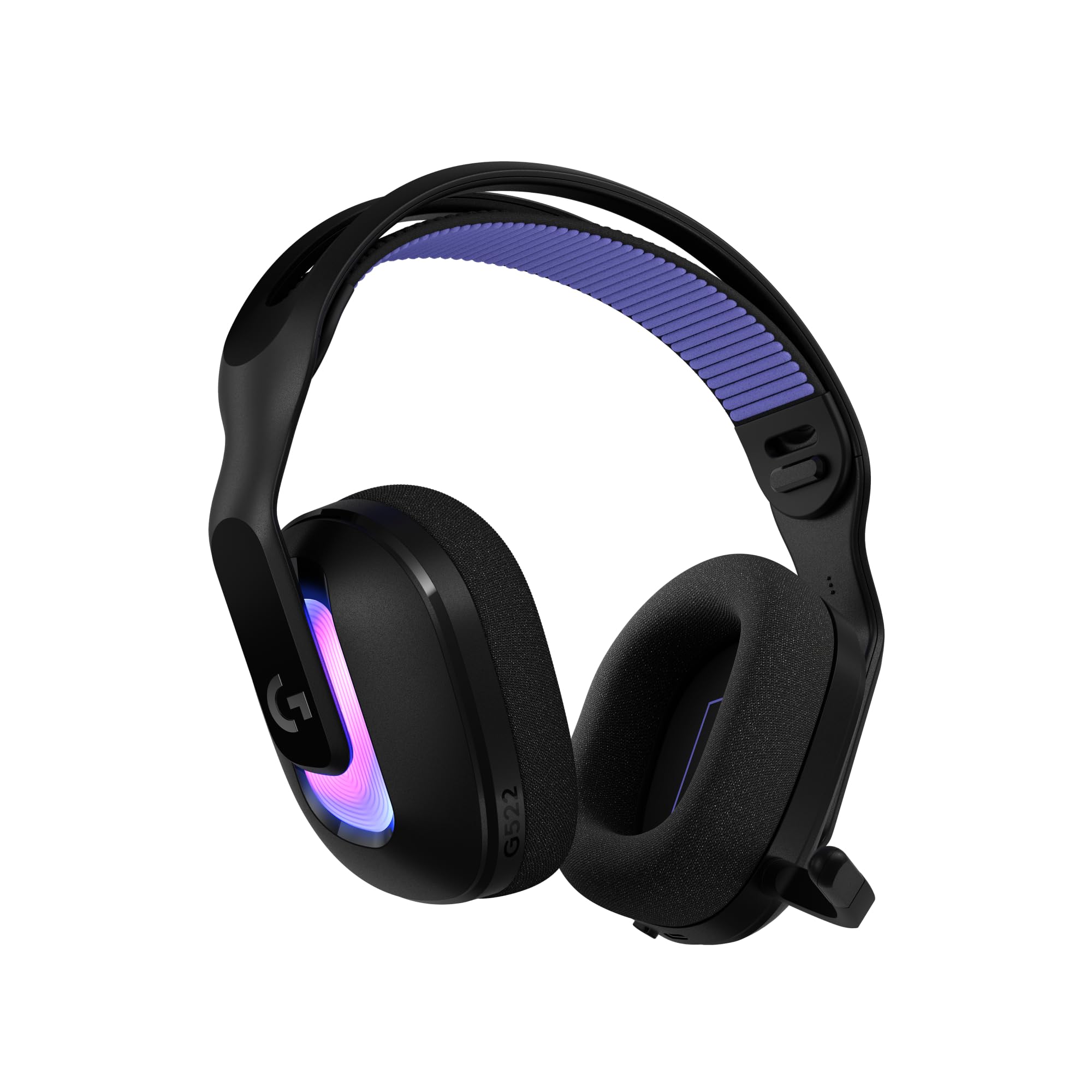 Logitech G522 Lightspeed Wireless Gaming Headset, Full-Band Mic, Advanced Audio, Tri-Connect (Lightspeed, Bluetooth, USB