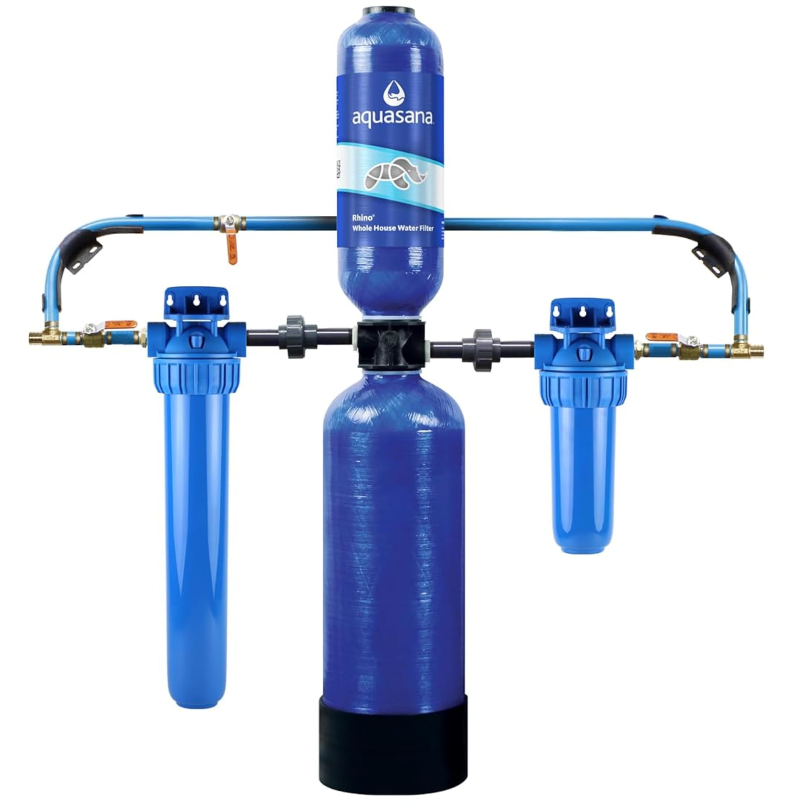 Aquasana 10-Year, 1,000,000 Gallon Whole House Water Filter with Professional Installation Kit