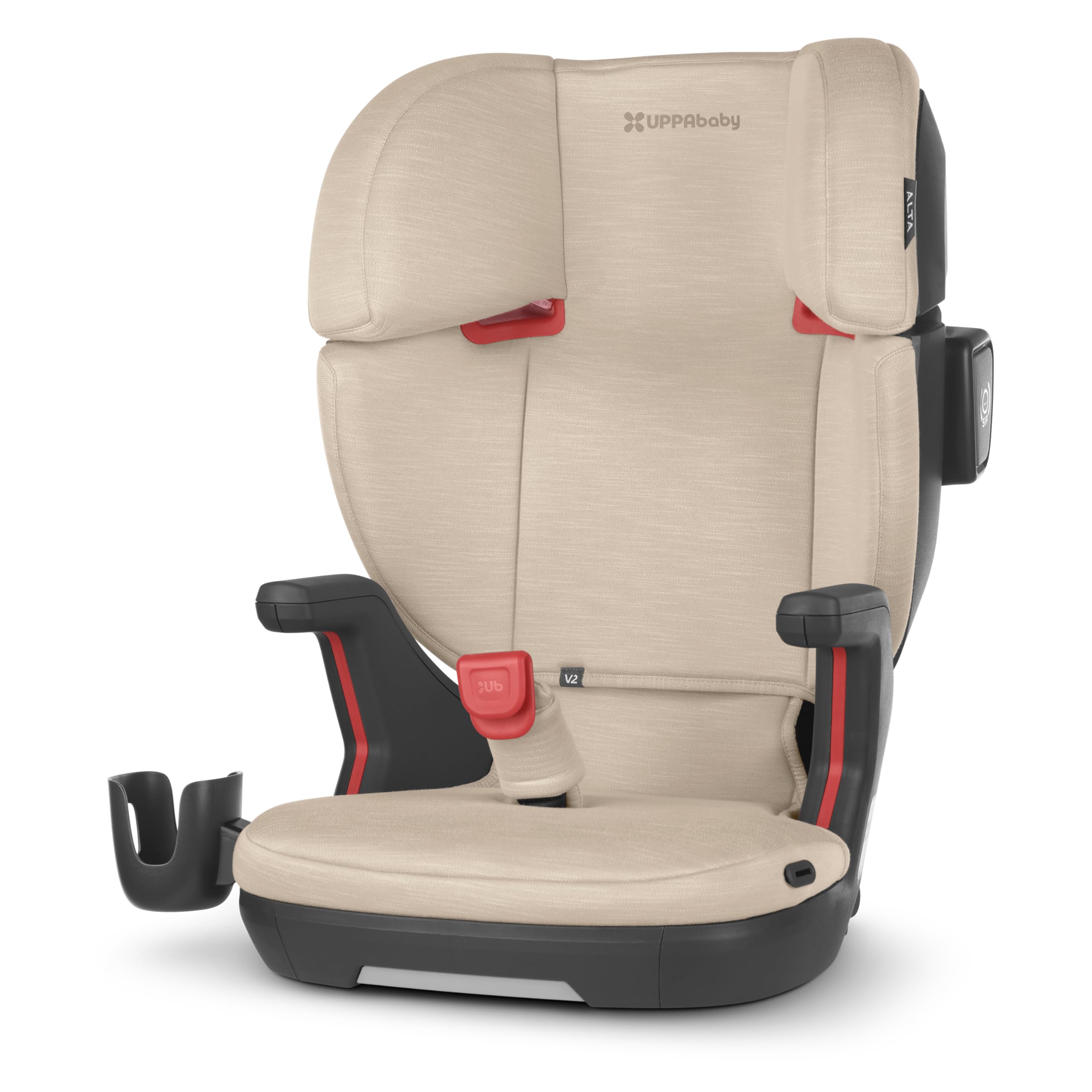 UPPAbaby Alta V2 High Back Booster Seat/Seven-Position, Active Support Headrest for Growing Children/SecureFit Integrate