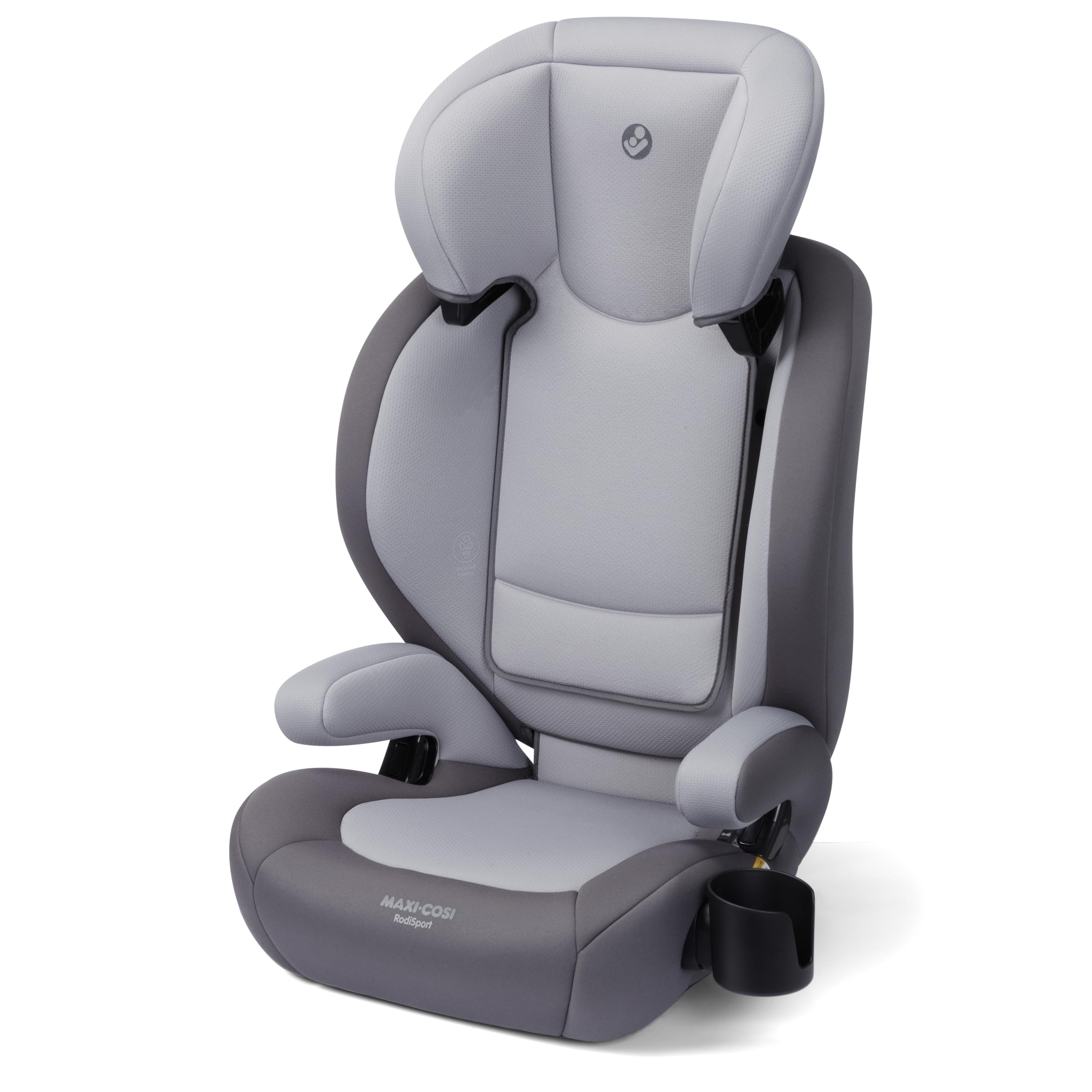 Maxi-Cosi RodiSport Kids Booster Car Seat, High-Back, Backless Booster Seat, 7-Position Headrest, Easy Latch System, Rec