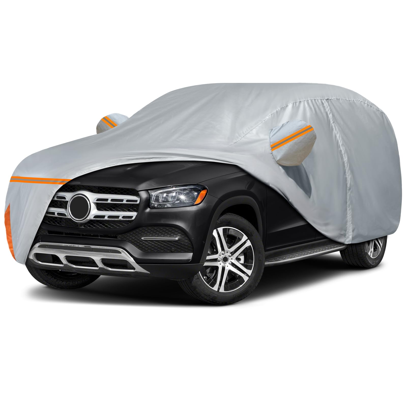Car Cover for 2006-2025 Mercedes Benz GL/GLS Class 450 450d, Waterproof Custom-fit Sun Rain Dust Snow All Weather Protec