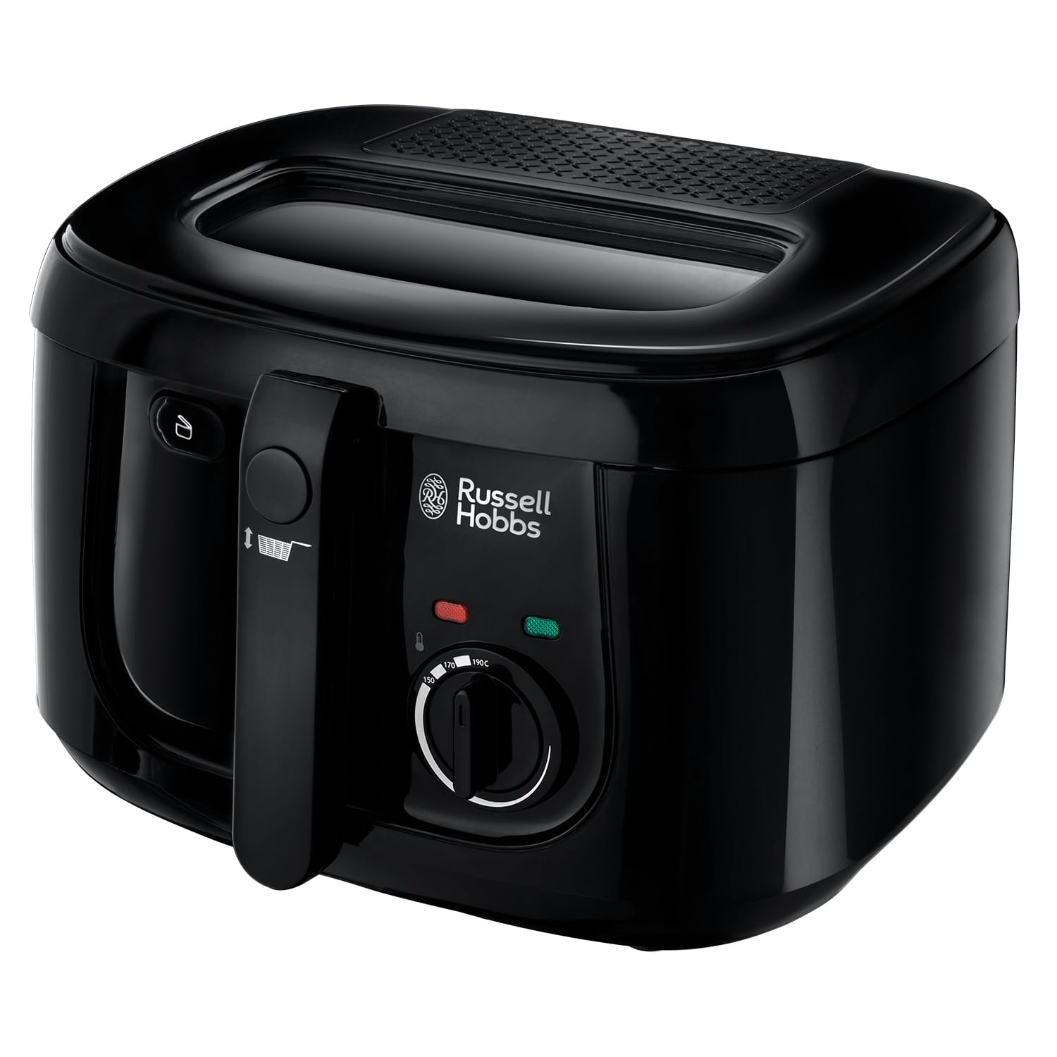 Russell Hobbs Electric Deep Fat Fryer, 2.5L capacity/can cook 1kg food, Carbon odour filter, Large observation window, N