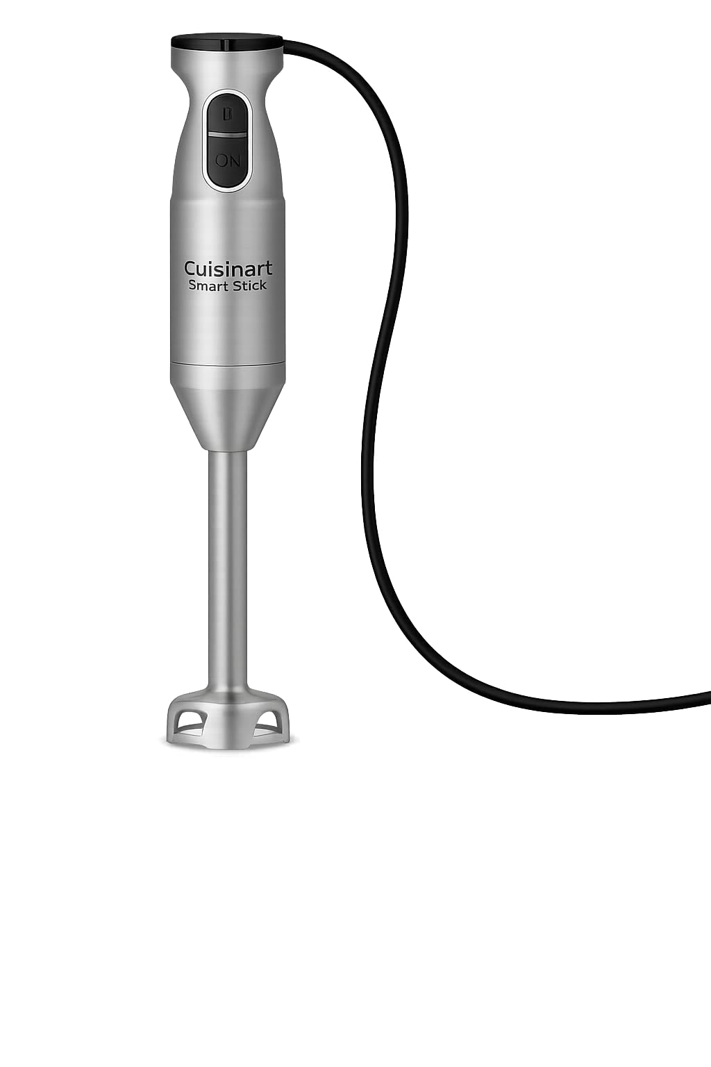 Cuisinart Smart Stick Two-Speed Corded Hand Blender, Powerful Immersion Blender with 300-Watt Motor Blends Shakes, Smoot