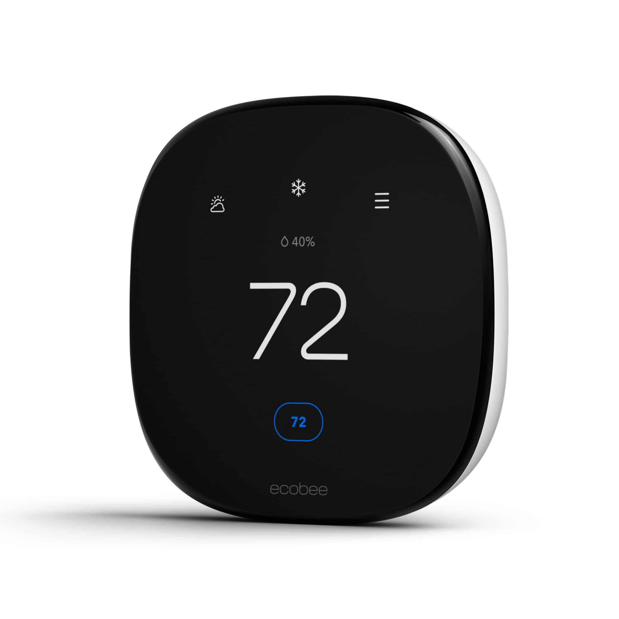 ecobee Smart Thermostat Enhanced - Programmable Wifi Thermostat - Works with Siri, Alexa, Google Ass