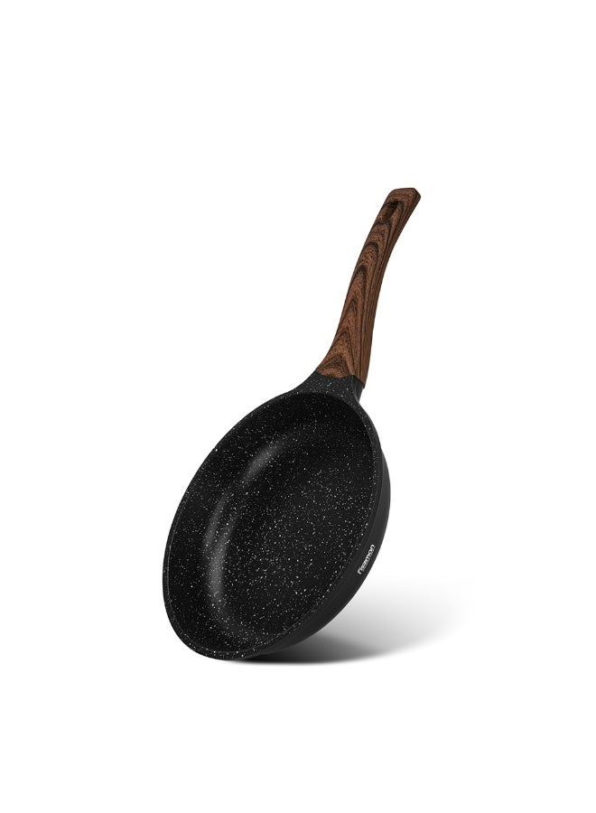 Fissman Frying Pan, 24cm, Filomena Series Nonstick Surface, Lightweight and Easy to Clean Comfortable Handle, Durable Fo