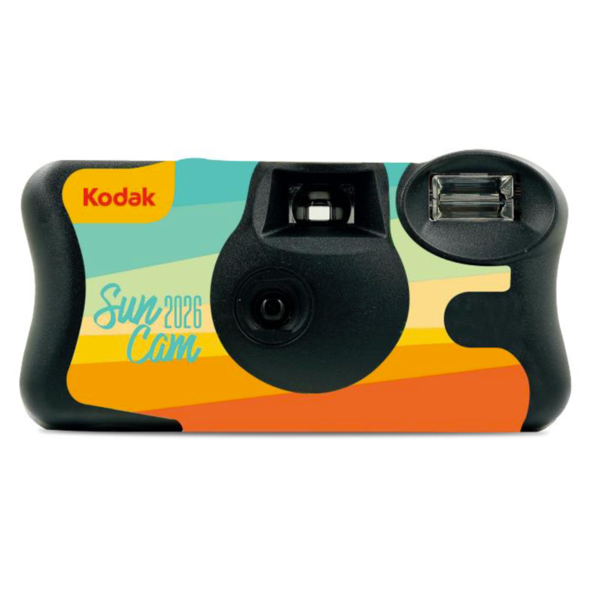 KODAK FunSaver 39 - Disposable Camera with Built-In Flash, 39 Exposures, 24mm ISO 800 Colour Film, Ideal for Spontaneous