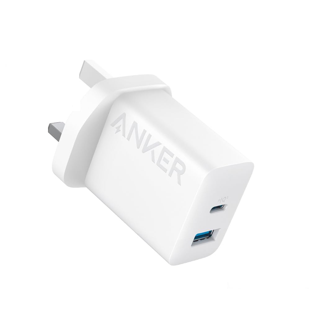 انكر قابس USB C، شاحن ايفون، شاحن حائط سريع بمنفذين USB 20 واط، شاحن USB C لموبايل ايفون 16/16 برو/1