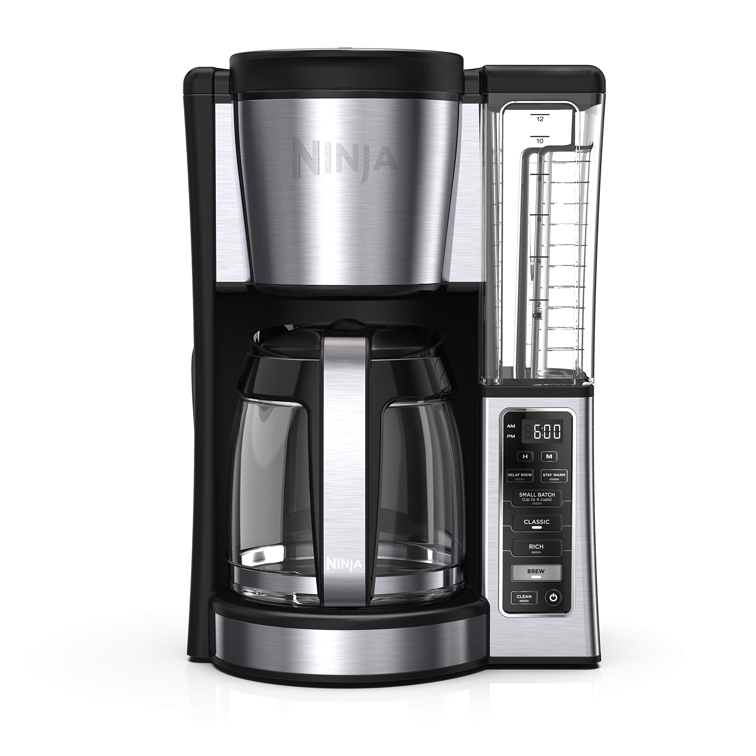 Ninja 12-Cup Programmable Coffee Brewer, 2 Brew Styles, Adjustable Warm Plate, 60oz Water Reservoir,