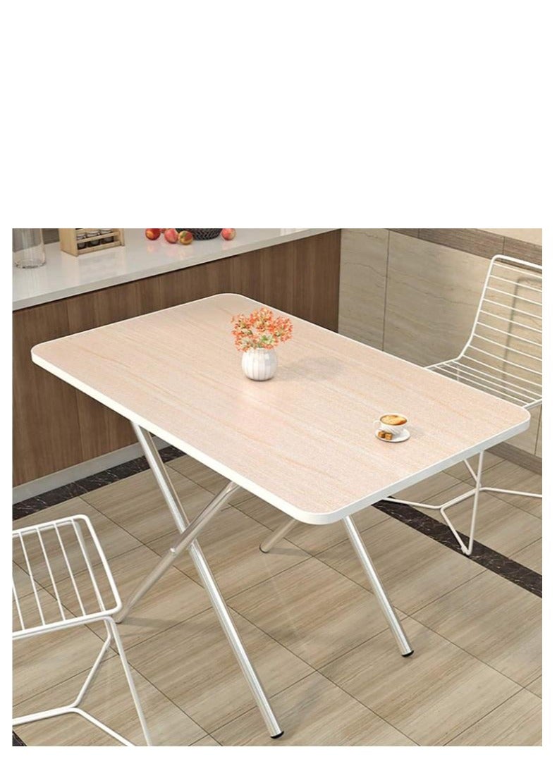 Golden Dining Table Kitchen Dining Table Modern Leisure Table Square Dining Table Wooden Desk Foldin