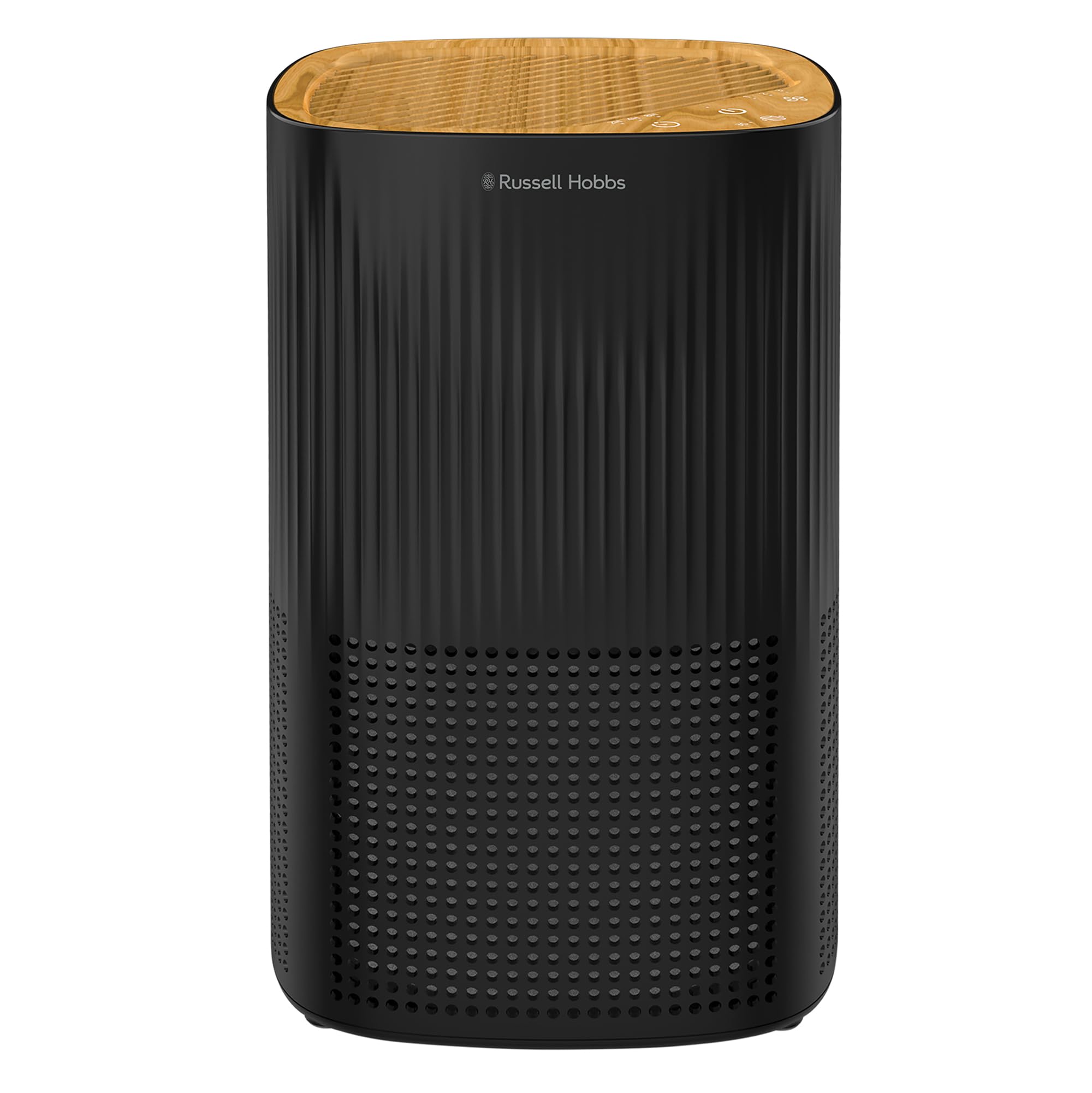 Russell Hobbs Air Purifier for Bedroom Home 100m ³/h CADR, 99.95% Carbon Filter Captures Bacteria, Allergies Odour, Dust