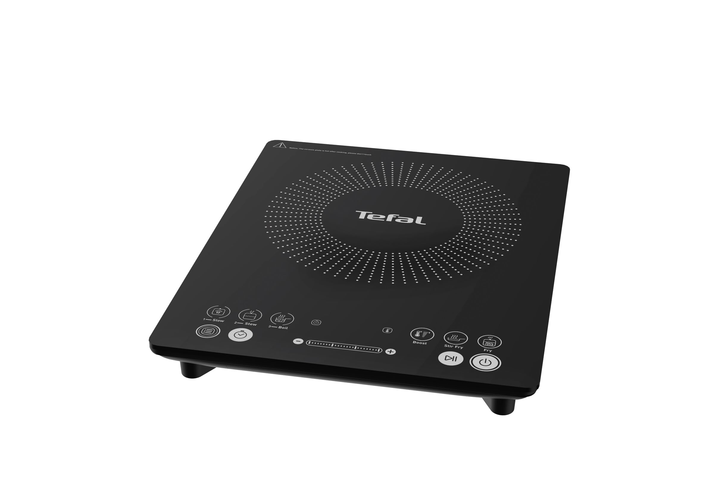 موقد رفيع للاستعمال اليومي من تيفال IH210840، اسود