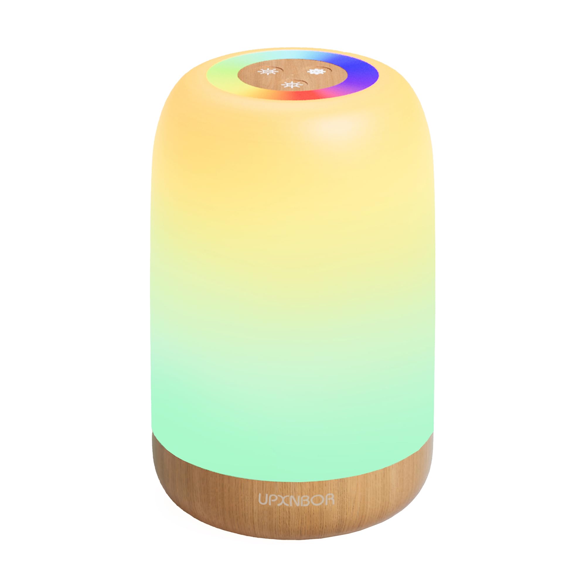 Night Light, LED Touch Bedside Table Lamp with Dimmable Light, 256 RGB Colours and 5 Brightness Levels, Timer, Hanging H