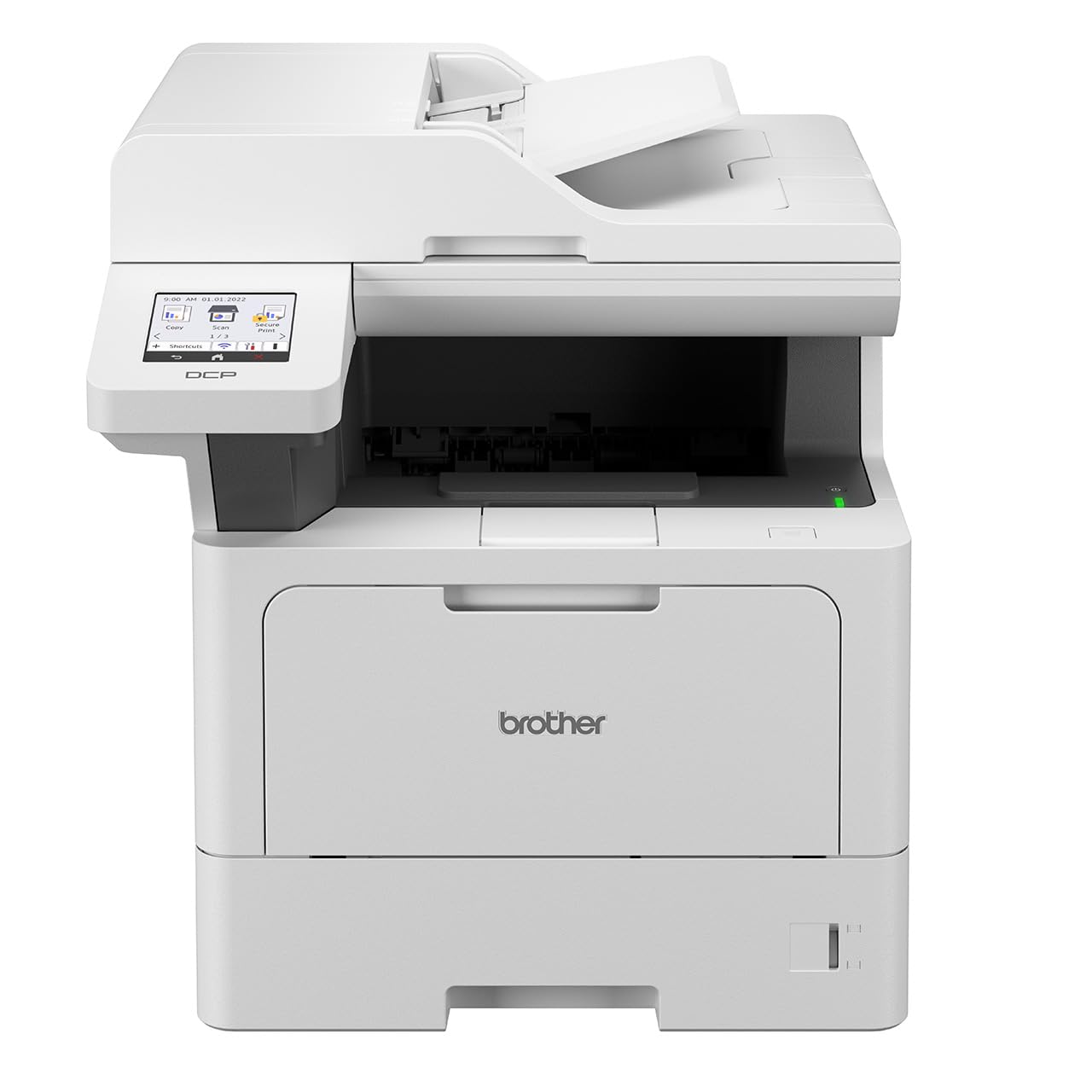 بروذر طابعة ليزر احادية لاسلكية 3 في 1 DCP-L5510DW، 48 جزء في الدقيقة، طباعة دوبلكس، صينية 250 ورقة،
