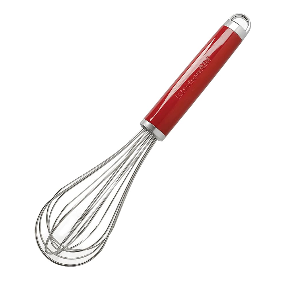 KitchenAid Stainless Steel Whisk – Empire Red