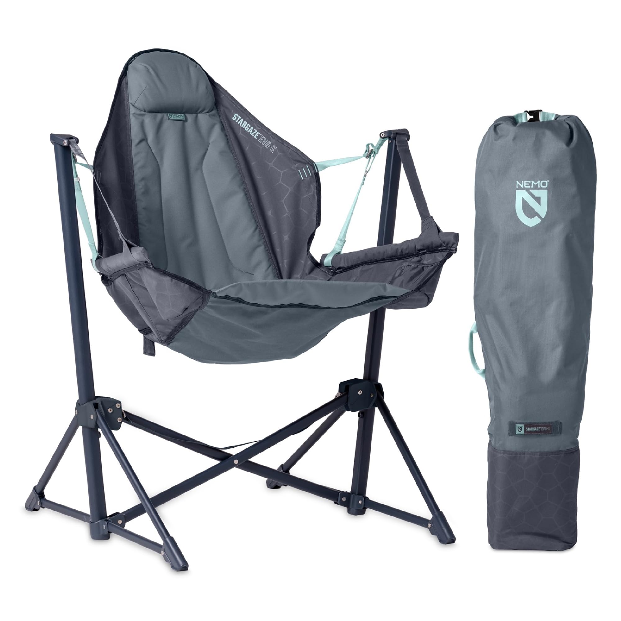 Nemo Equipment Stargaze EVO-X Folding Reclining Camp Chair - Ombre Blue - One Size