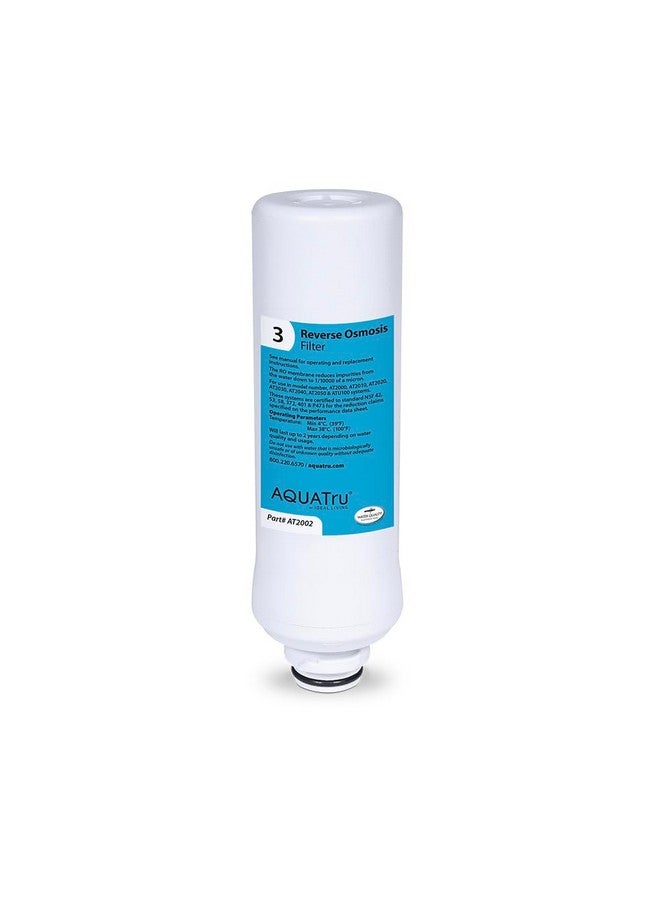 AQUA TRU AquaTru - Replacement Reverse Osmosis Filter (Stage 3) for Countertop Reverse Osmosis Water Filter Purification