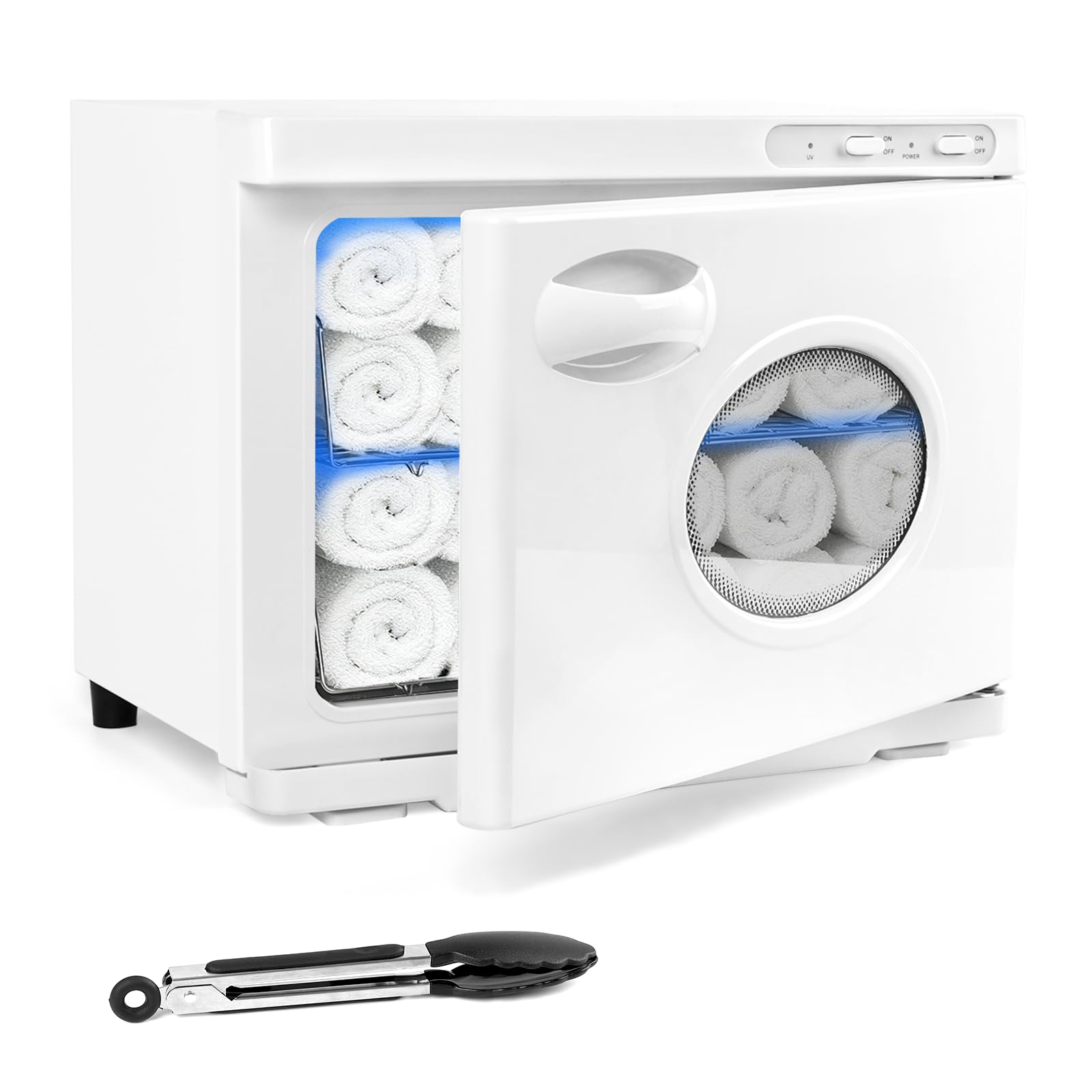iklestar Hot Towel Warmer, 23L Professional Spa Towel Heater Cabinet with Clip, Extra Large Esthetic