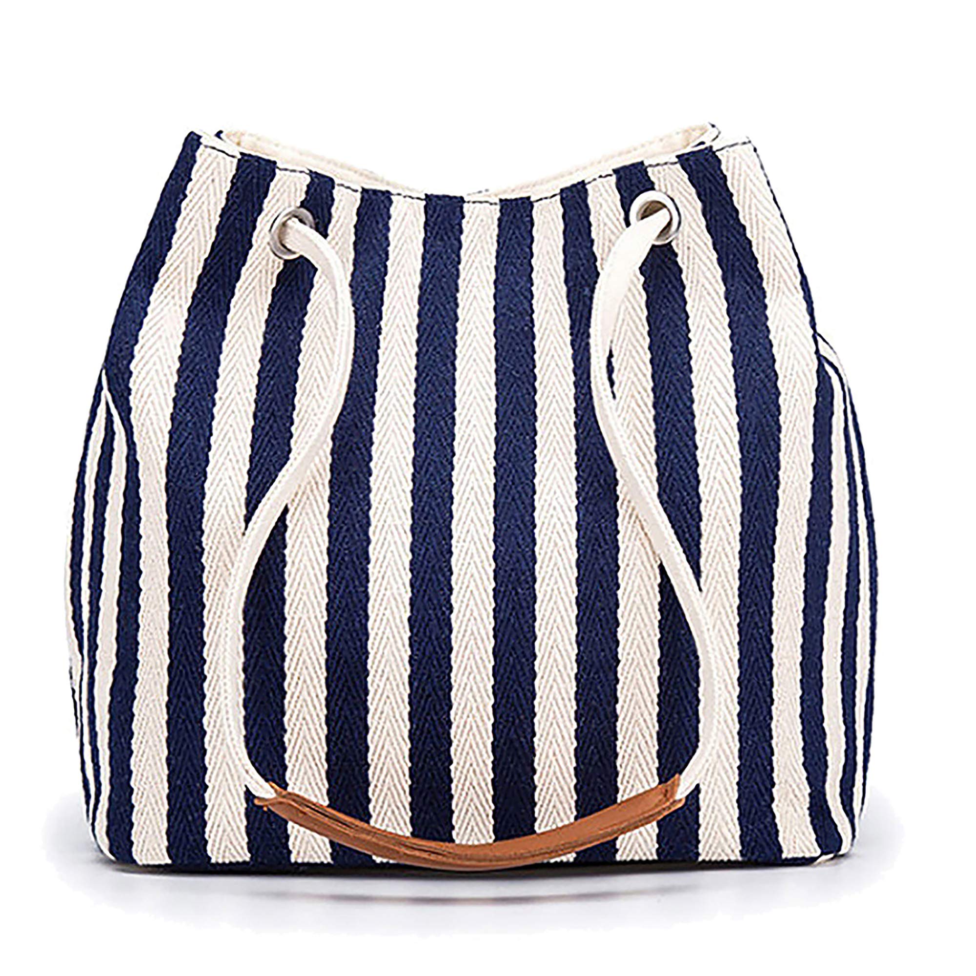 Bydenwely Women's Canvas Summer Tote Bags Small Medium Beach Bag Shoulder Bag Daily Working Handbag for Holiday Travel P