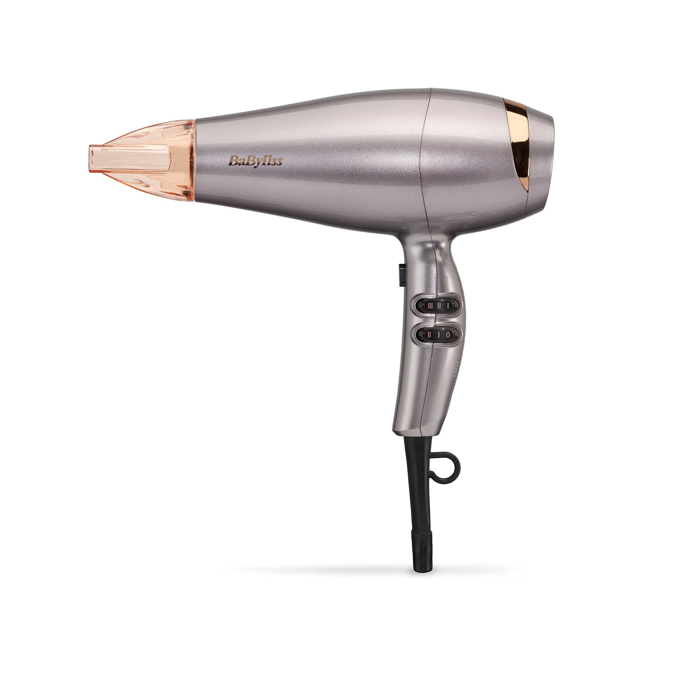 BaByliss Shimmer Hair Dryer - 2100W Professional Ionic Blow Dryer, Lightweight Travel Hairdryer, Fas