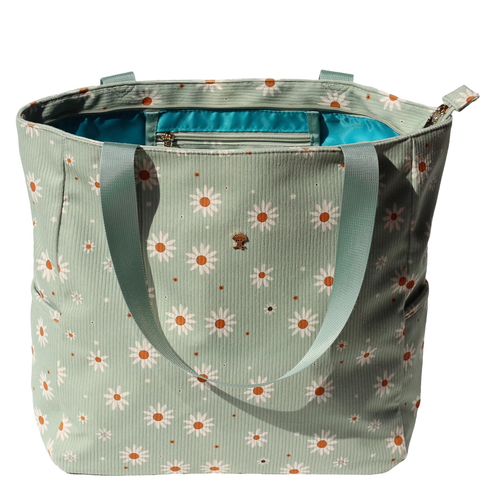 Original Floral Water Resistant Large Tote Bag Shoulder Bag for Gym Beach Travel Daily Bags Upgraded
