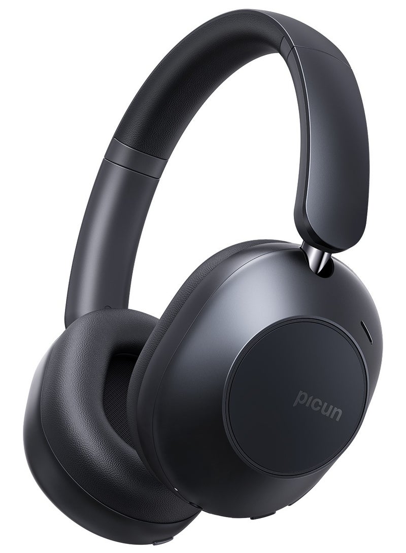 Picun F6 Wireless Gaming Headphones Active Noise Cancelling Head Tracking 3D Audio 40mm Hi-Res ANC Bluetooth Headset HIF