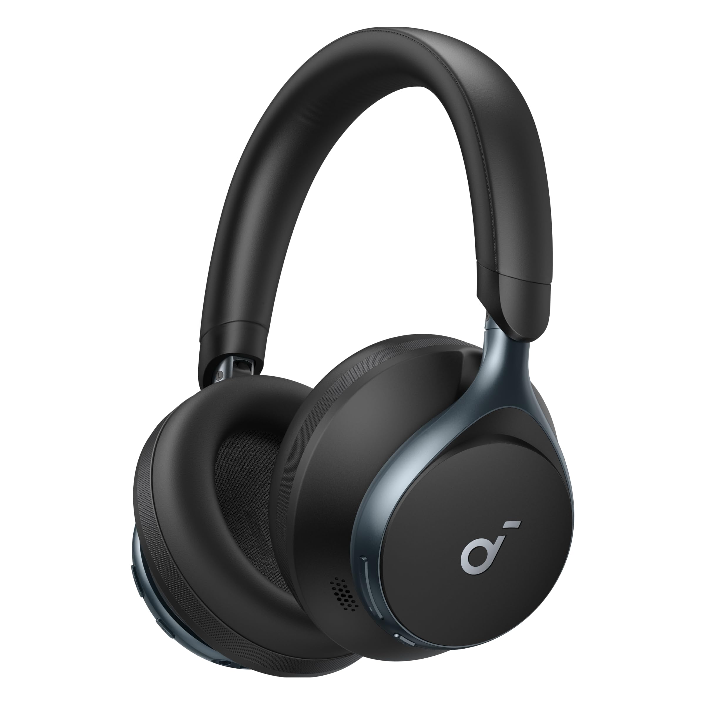 soundcore by Anker, Space One- سماعات رأس لاسلكية عازلة للضوضاء، تخفيض للأصوات، زمن تشغيل طويل 40 ساعة ANC، صوت لاسلكي L