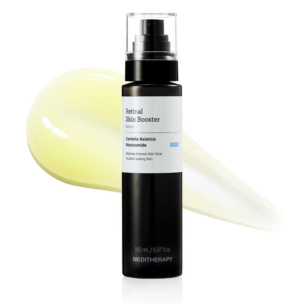 MEDITHERAPY Retinal Skin Booster Serum – Beginner-Friendly, Non-Irritating Retinol for Face and Body – Pore Minimizer, W