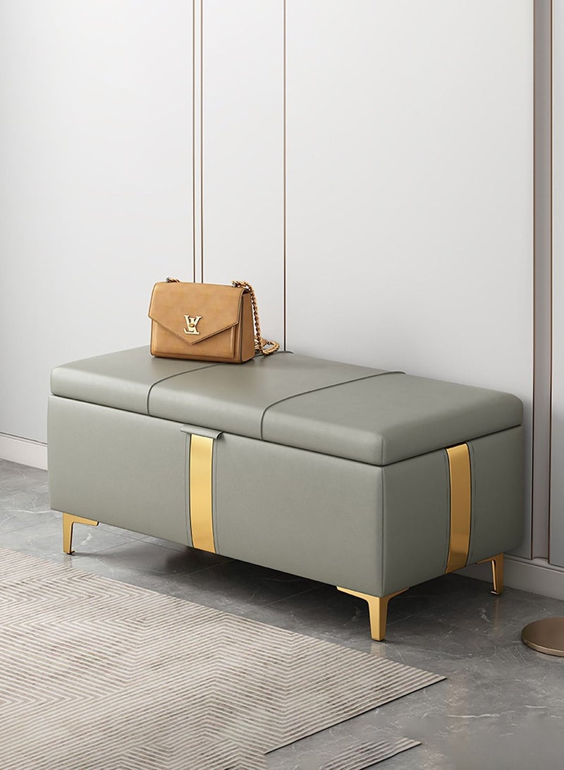 Merry Moments Comfortable Ottoman Bench Foot Rest Stool Cloth Change Shoes Stool Door Sofa Decorative Footstool for Entr