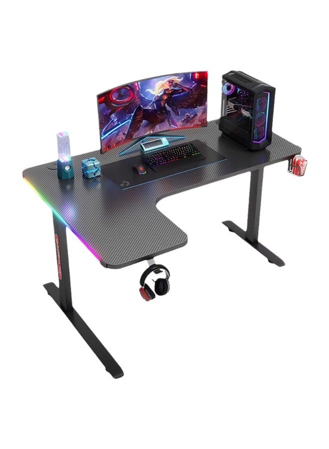 NKX Ergonomic Gaming and Computer Desk with LED Lights 140 CM