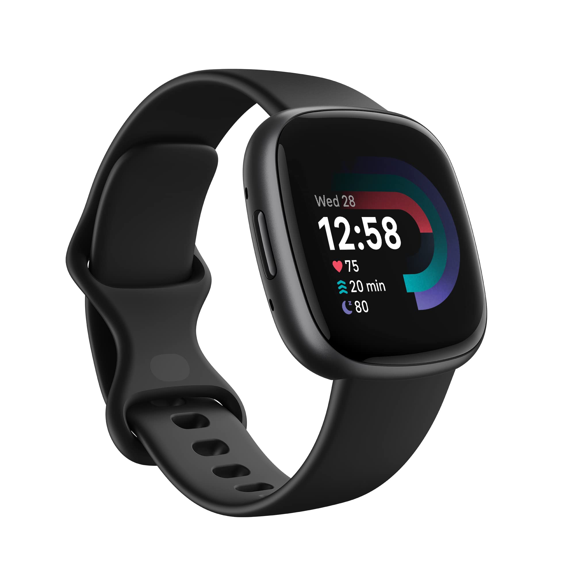 Fitbit Versa 4 Fitness Smartwatch with built-in GPS and up to 6 days battery life - compatible with iOS 15 or higher & A