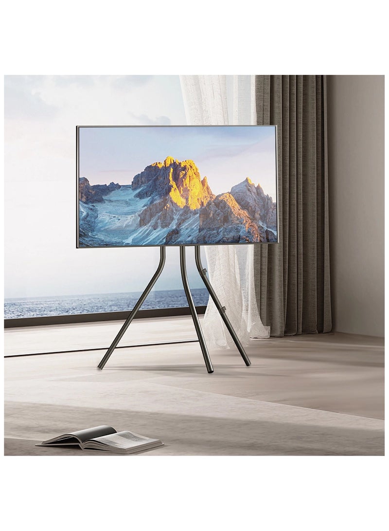 HXDream TV Stand,Tripod Base,adjustable heigh,Fits 42-86 inch TV or Monitor,,Suitable for conference rooms,living rooms,