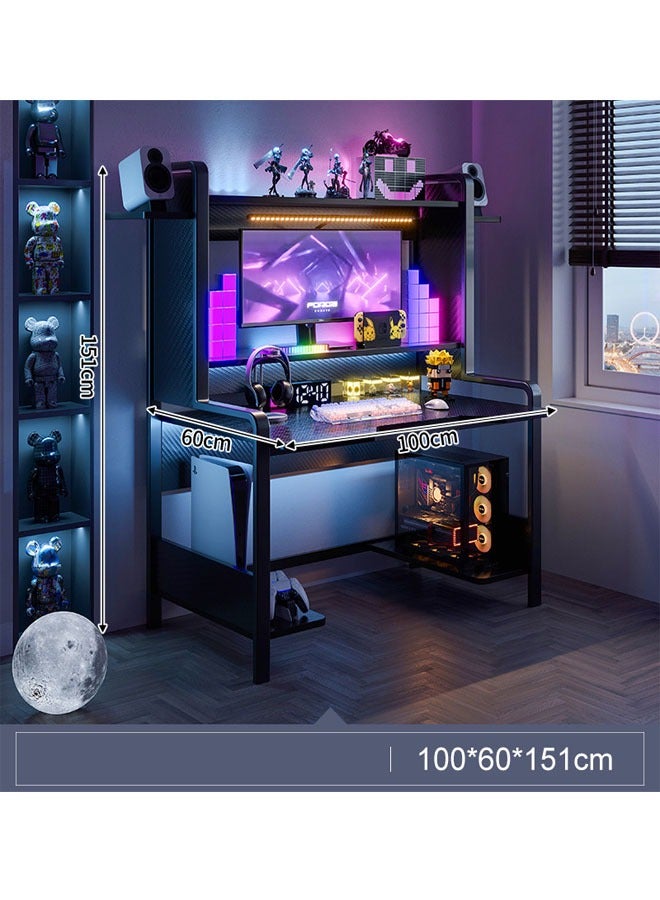 NKX Ergonomic Computer And Multifunctional Gaming Desk Table 100 cm