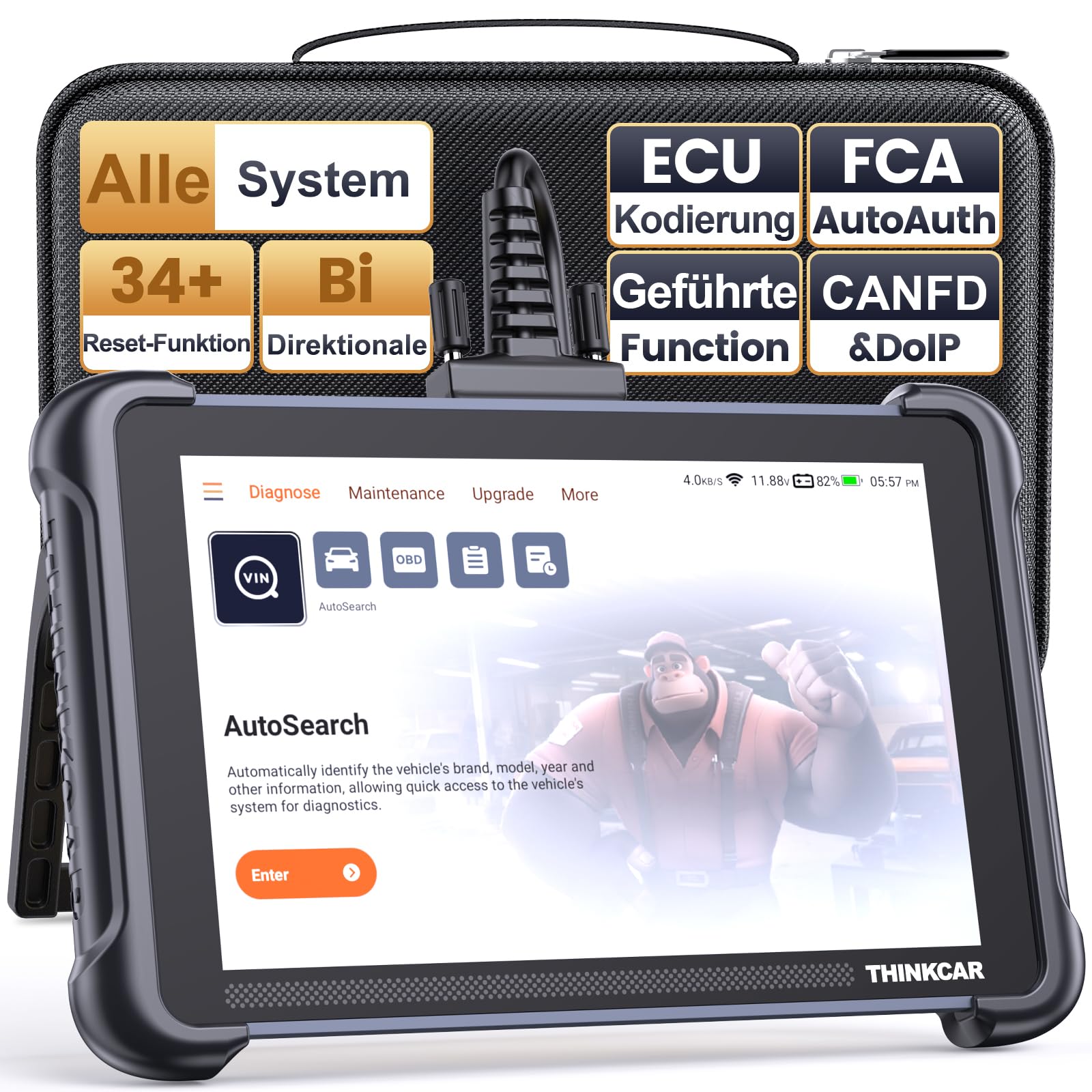أداة تشخيص ثينك سكان 689 OBD2 للسيارة مع تشخيص النظام الكامل