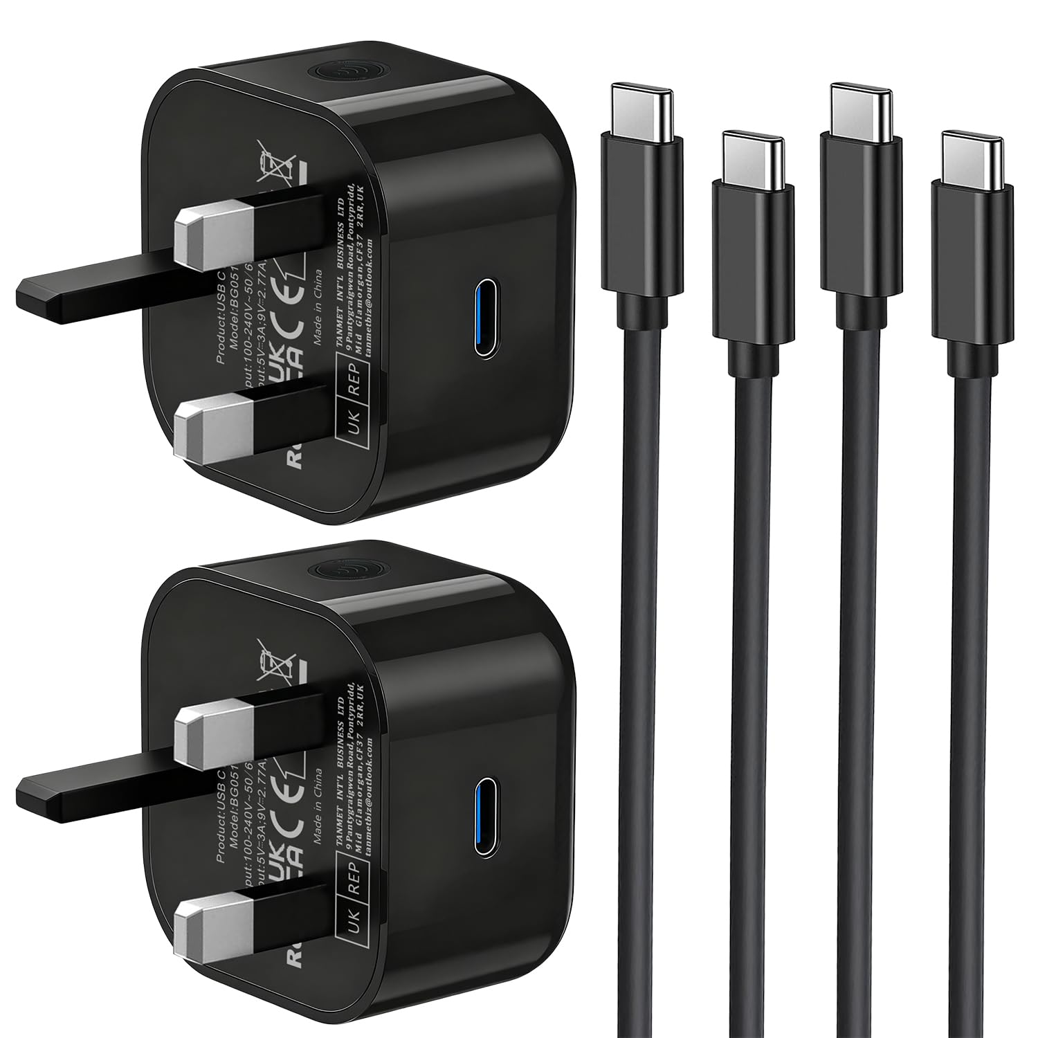 Samsung Fast Charger Plug and Cable 2Pack, Super Fast Charging for Samsung Galaxy S26 S25 S24 S23 S2