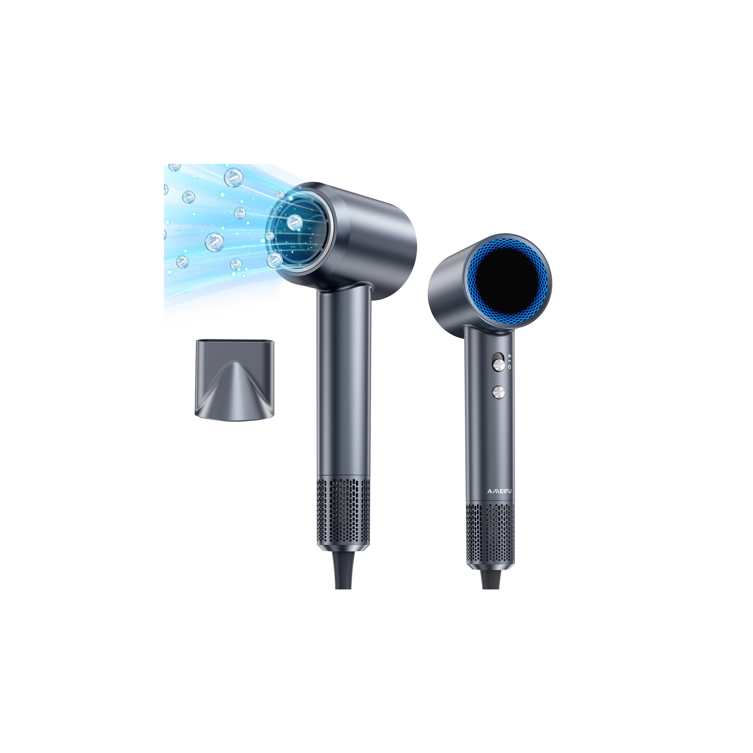 Hair Dryer, 150000 RPM Professional High-Speed Blow Dryer, Negative Ionic Hair Dryer for Fast Drying