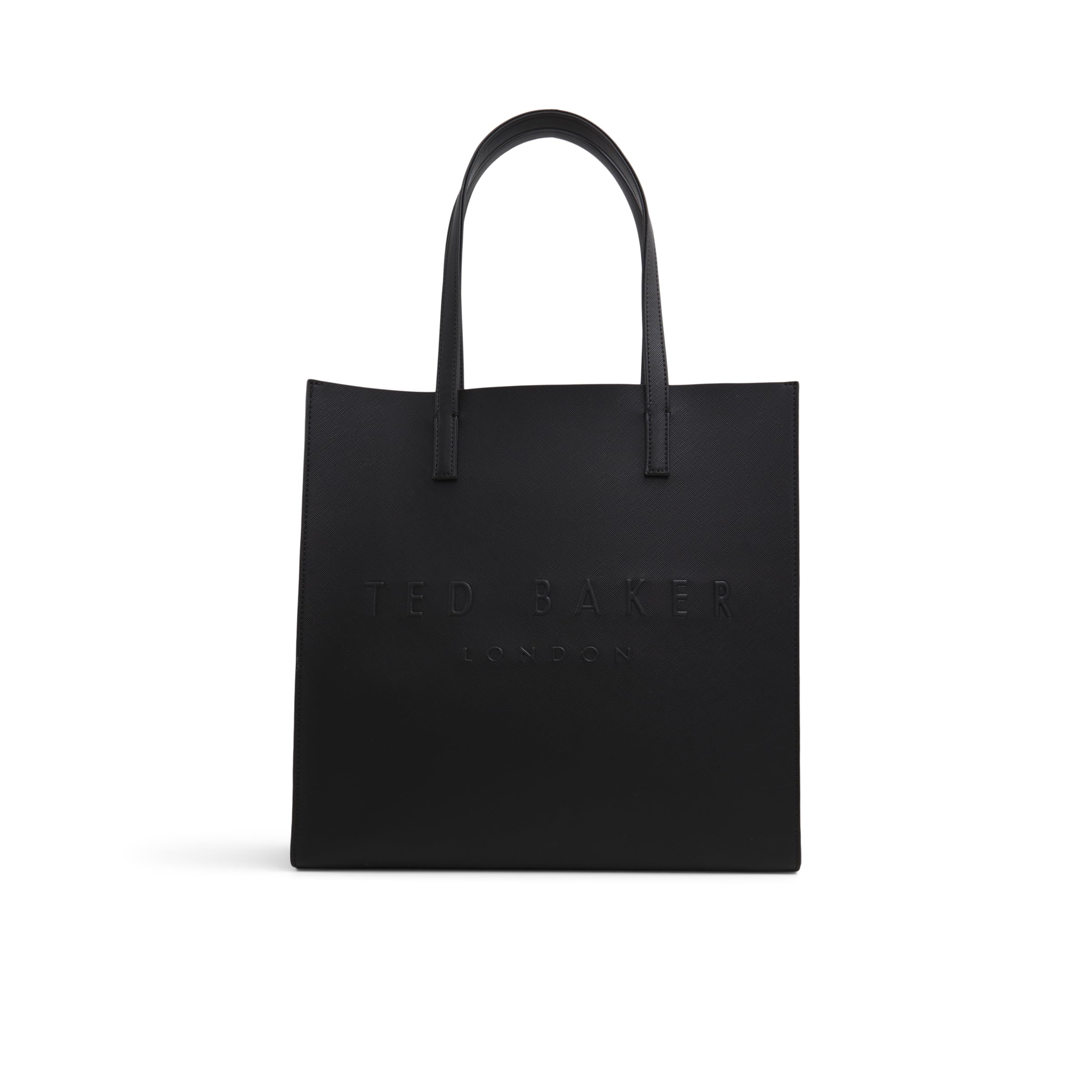Ted Baker Womens Soocon Crosshatch Large Handbag Bags and Wallets Black