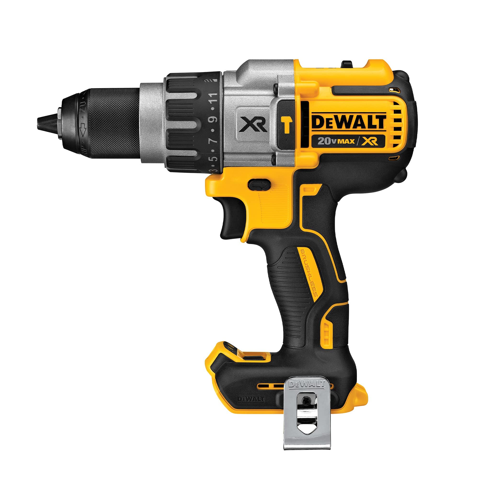 DEWALT 20V MAX XR Cordless Hammer Drill Driver Brushless, Heavy Duty 1/2