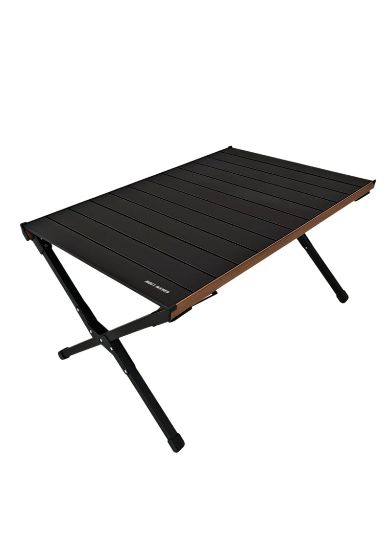 GREEN LION CAMP T3 Foldable Camping Table / Ultra Compact with 30KG Load Capacity / Easy-to-Setup with Waterproof Roll-U
