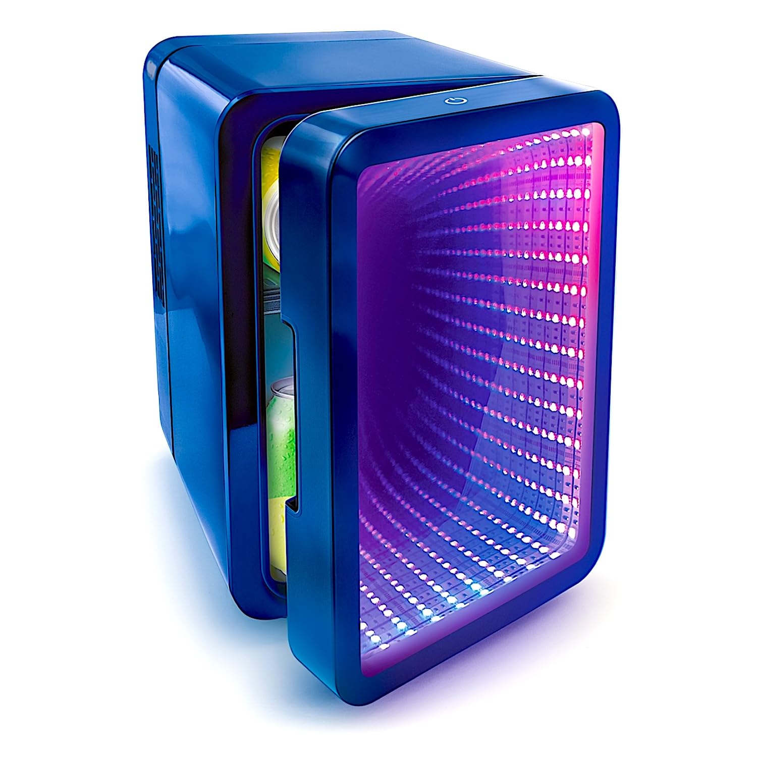 So Chill Mini Fridge Infinity, Gamers, Students, Home/Car Trips/Hangouts + More, Chills 6 Regular Cans, Mirror Infinity