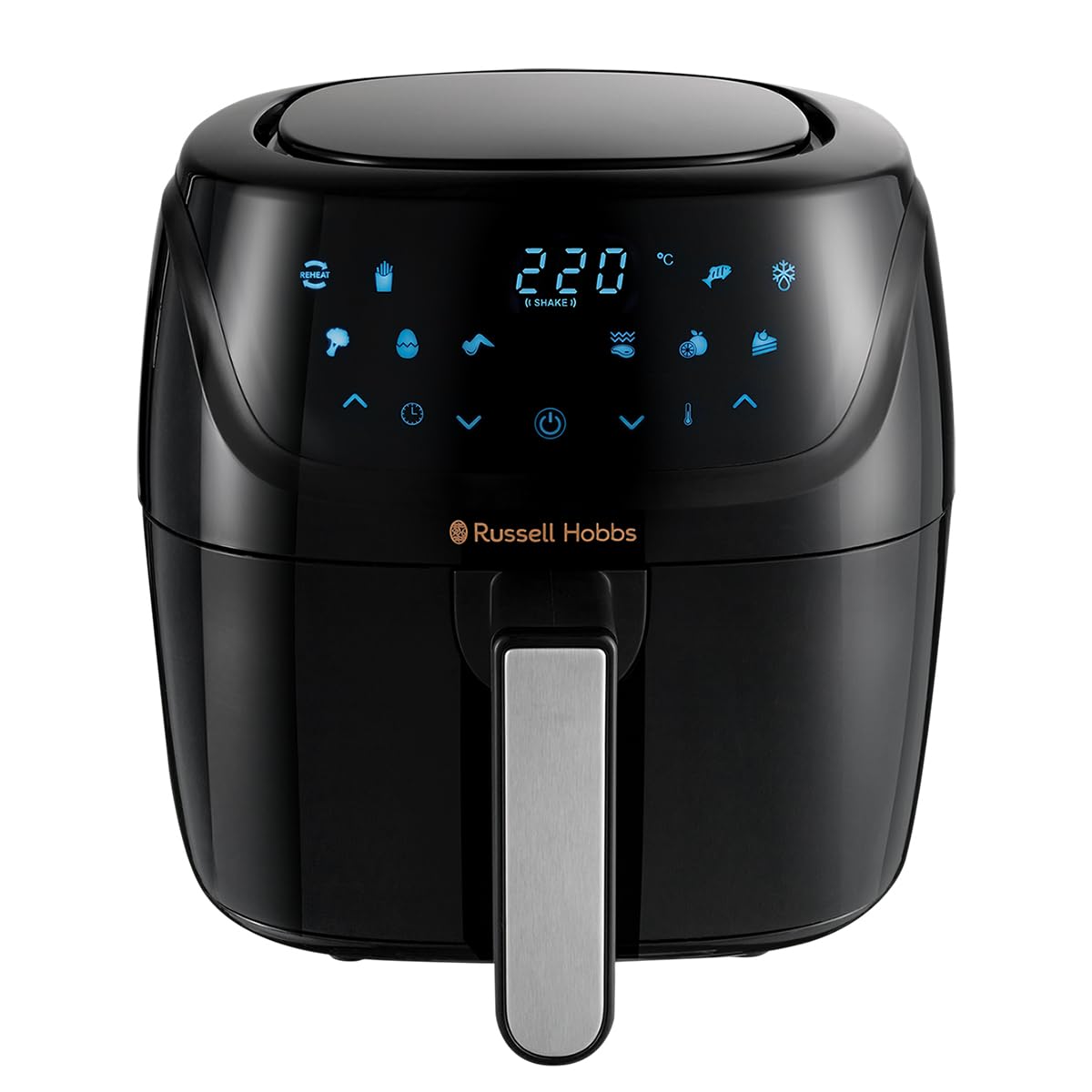 Russell Hobbs 4L Rapid Digital Air Fryer [7 Cooking Functions |10 Programs] Energy Saving, Max temp 220°C, Easy clean, T