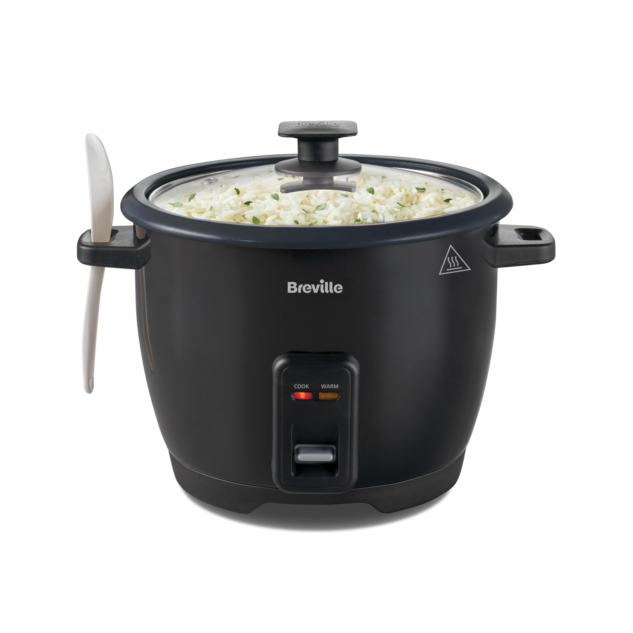 Breville Electric Rice Cooker | 1.8L (10 Cup) Capacity | Serves up to 8 People | Keep Warm Function | Non Stick Removabl