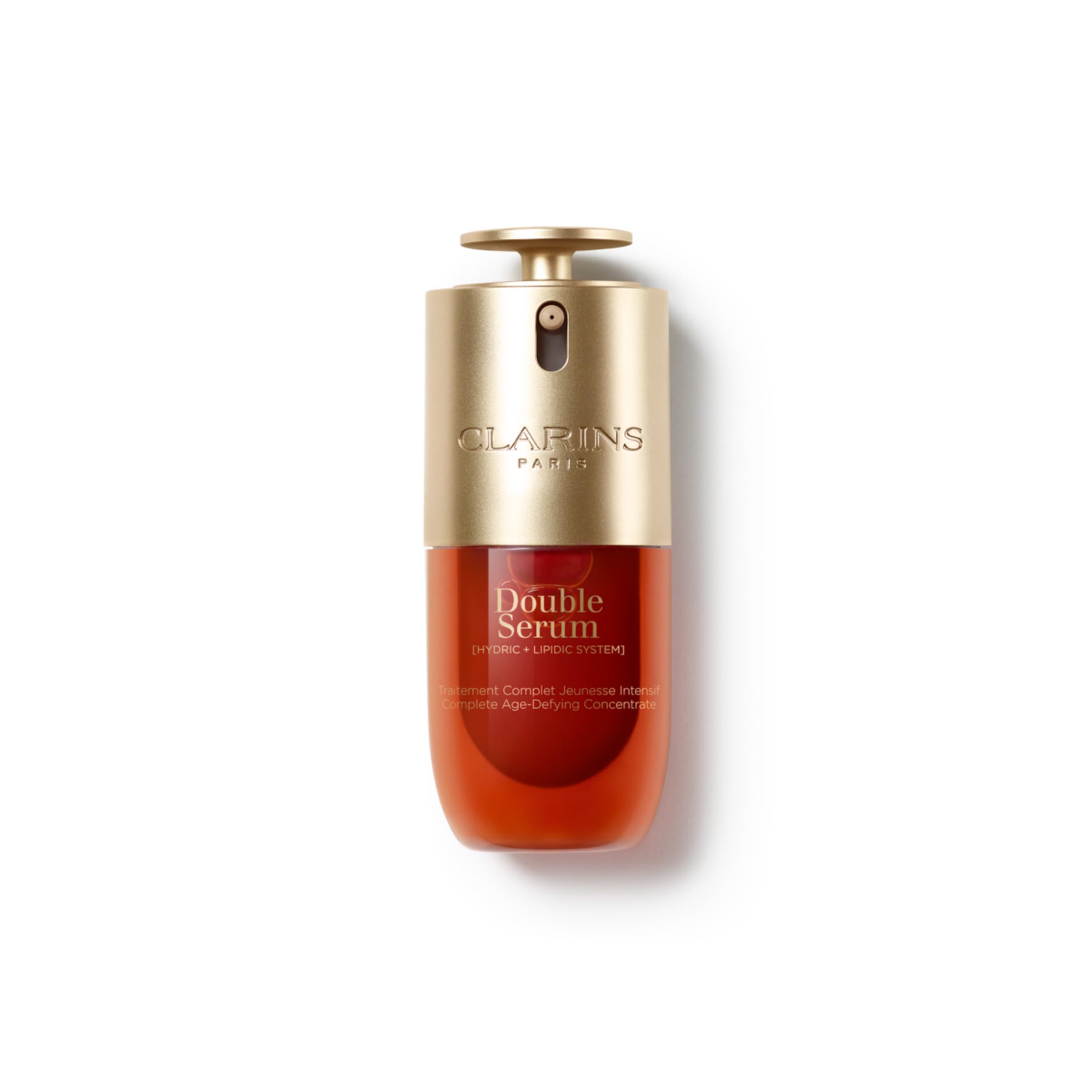 Clarins DOUBLE SERUM | Anti Aging Face Serum | Visibly Firms, Smoothes, Boosts Radiance, and Refines Pores | 24H Hydrati