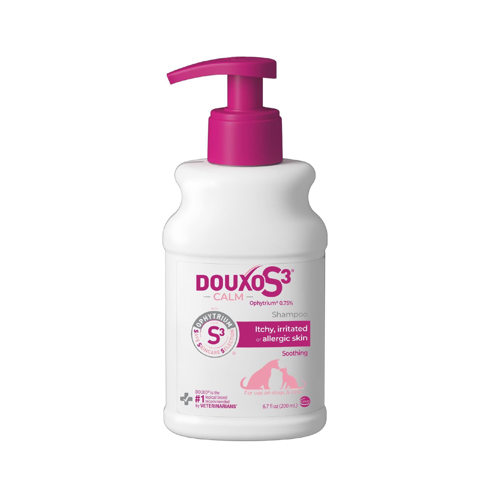 Douxo S3 Calm Dog Shampoo for Itchy Skin Relief, Dog Shampoo for Allergies and Itching, Soothes Itchy, Irritated or Alle