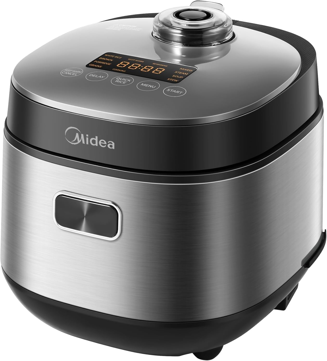 Midea rice cooker with 9 functions, 2L, 4 cups, for 1-3 persons, advanced heating technology, 30 min quick rice, non-sti