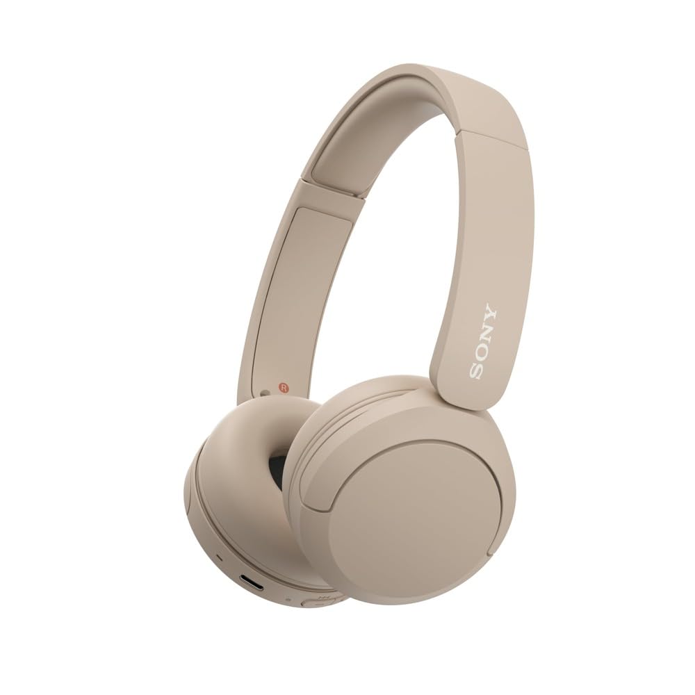 Sony WH-CH520 Wireless Headphones Bluetooth On-Ear Headset with Microphone and up to 50 Hours Battery Life with Quick Ch