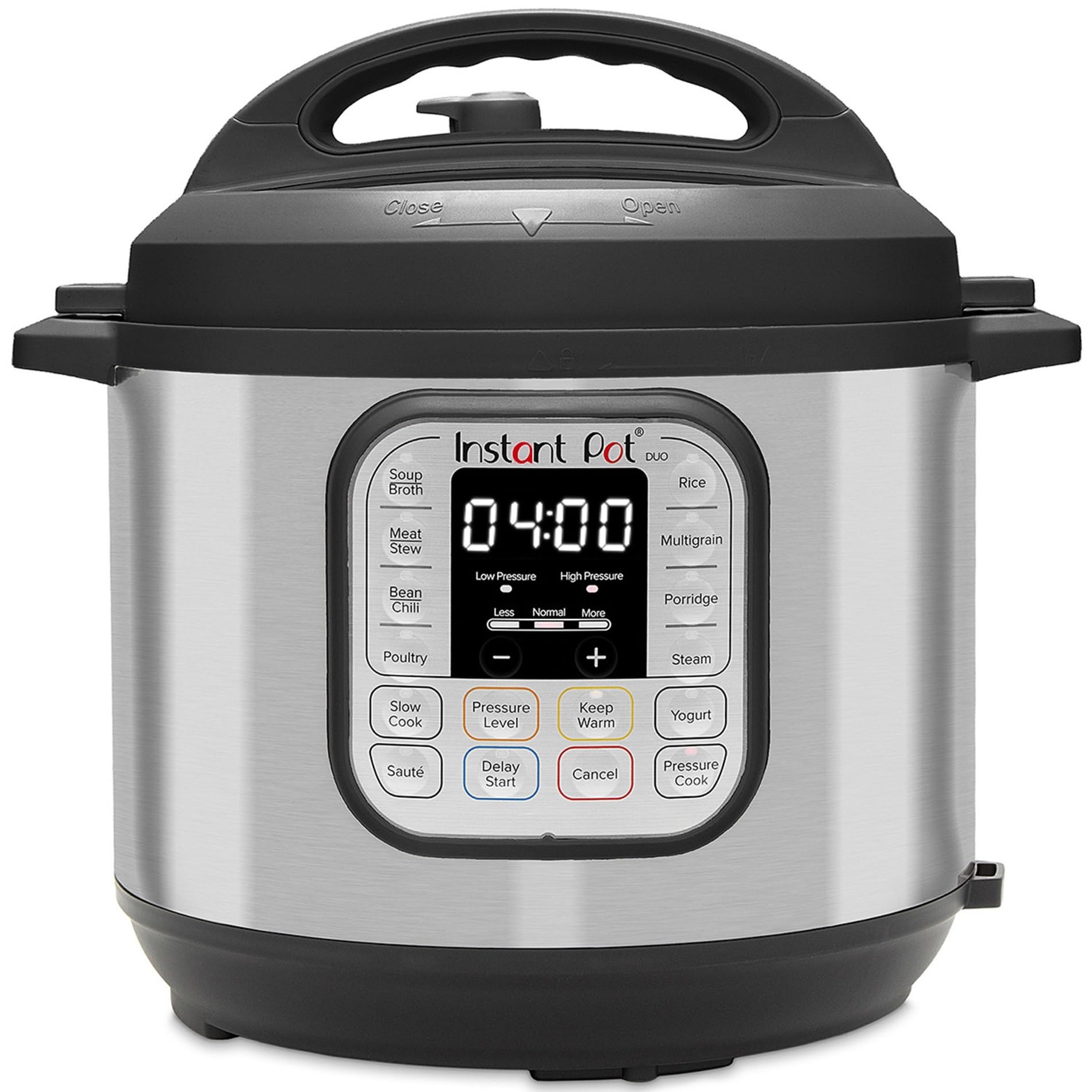 Instant Pot Duo 7-in-1 Electric Multi-Cooker 5.7L - Brushed Stainless Steel, Large Pressure Cooker, Slow Cooker, Rice Co