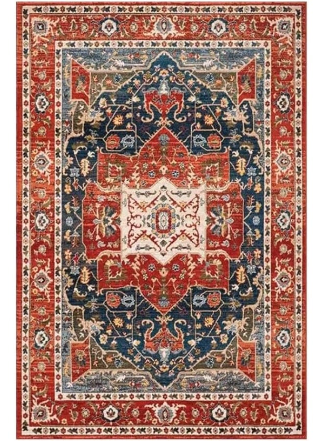 Luxury Plush Living Room Bedroom Persian Carpet -80 * 160cm Creative Pattern | Soft, Anti slip, Anti stain | Machine Was