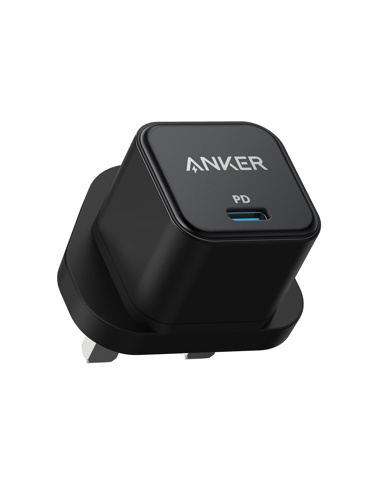 شاحن انكر بمنفذ USB C، شاحن باور بورت III بقوة 20 واط، شاحن مكعب لأجهزة ايفون 16 برو ماكس/16 برو/16 