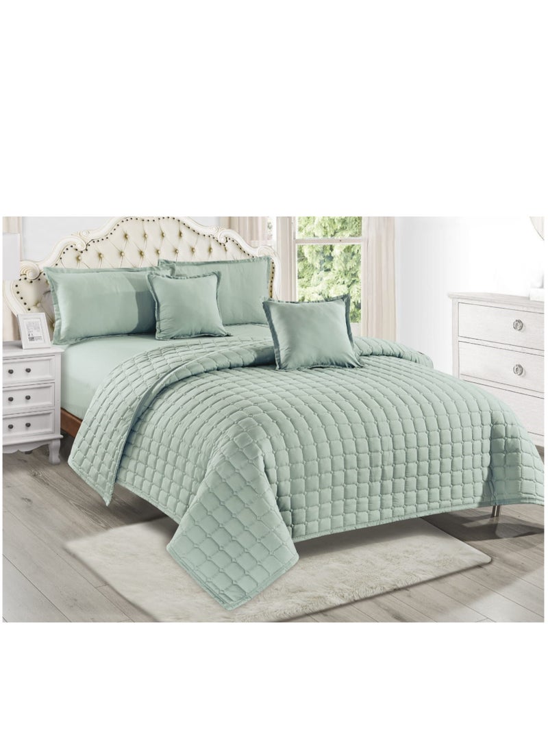 Moon Comfortable 4-piece single bed duvet set for a refreshing summer, size 170*210 cm